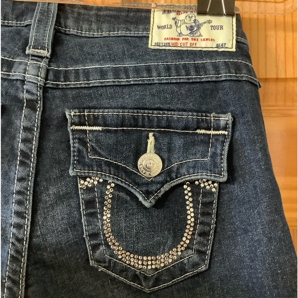 True religion jeans with Swarovski crystals - Picture 3 of 4
